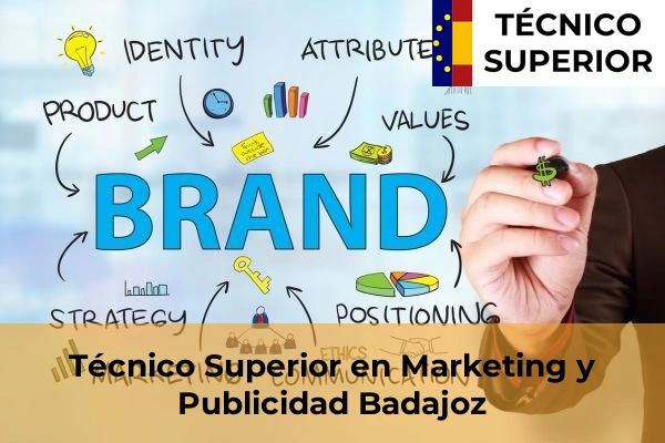 Técnico Superior en Marketing y Publicidad en la provincia de Badajoz