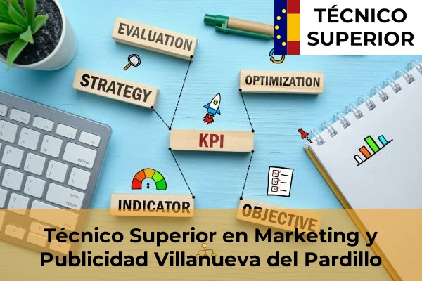 Técnico Superior en Marketing y Publicidad en Villanueva del Pardillo