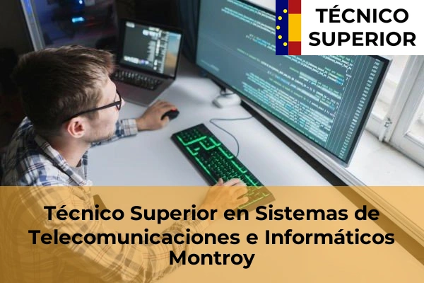 Técnico Superior en Sistemas de Telecomunicaciones e Informáticos en Montroy