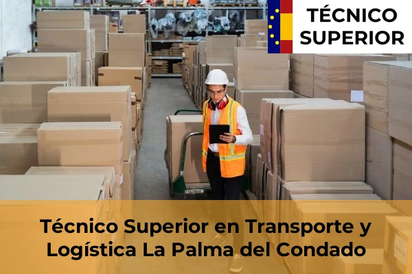 Técnico Superior en Transporte y Logística en Aljaraque 20 Técnico Superior en Transporte y Logística en La Palma del Condado